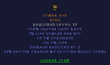 Stone Eye - FCR 23% MF Ring