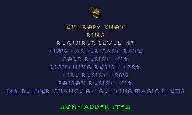 Entropy Knot - FCR 11 All Resist 32 LR 28 FR 14% MF