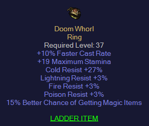 Doom Whorl - Ring