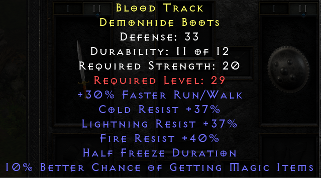 Blood Track - 30 Run walk Tri Res 10% MF - Non Ladder