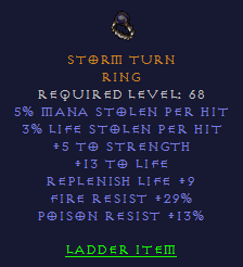 Storm Turn - Dual Leech Str FR PR