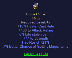 Eagle Circle - 10 FCR 100 AR 6% LL 11 Str 21 FR 7% MF