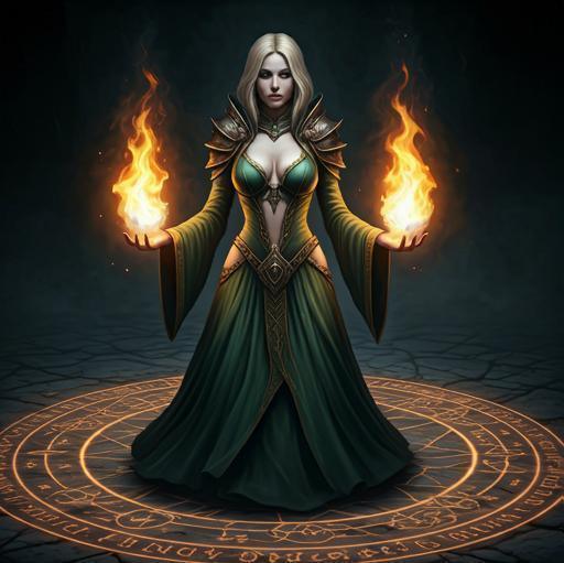 Fire Sorc Inventory - D2Bits