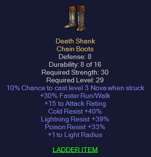 Death Shank - 30 Run Walk Tri Resist Boots