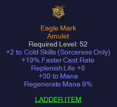 Eagle Mark - 2 Cold Skills 19 FCR