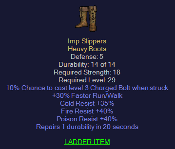 Imp Slippers - Super Tri Resist Boots