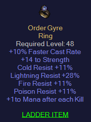 Order Gyre - 10 FCR 14 Str 11 All res 28 LR 1 MAEK