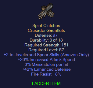 Spirit Clutches - 2 Javelin 20 IAS