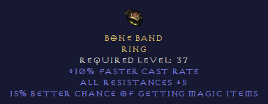 Bone Band - FCR MF - Ring