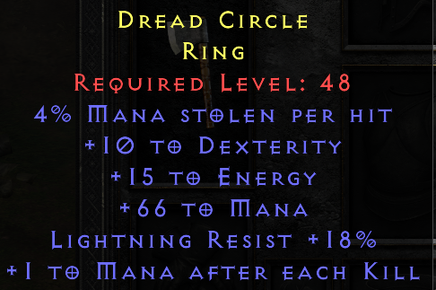 Dread Circle - ML Dex Mana LR Maek