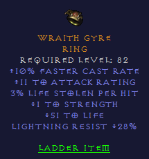 Wraith Gyre - 10 FCR 51 Life 28 LR