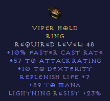 Viper Hold - FCR Dex Life REP