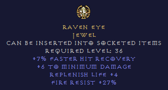 Raven Eye - Jewel