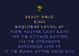 Beast Hold Ring