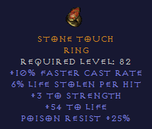 Stone Touch - Ring