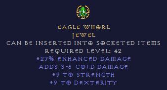 Eagle Whorl - Jewel