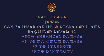 Beast Scarab - Jewel