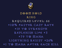 Doom Hold Ring