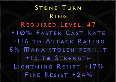 Stone Turn - 10 FCR 116 5 ML 15 STR 17 LR 24 FR - Non Ladder