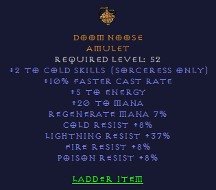 Doom Noose - 2 Cold 10 Fcr 8 all res 37 LR