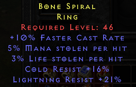 Bone Spiral - 10 FCR 5 ML 3 LL 16 CR 21 LR