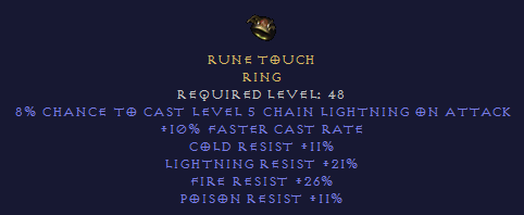 Rune Touch Ring