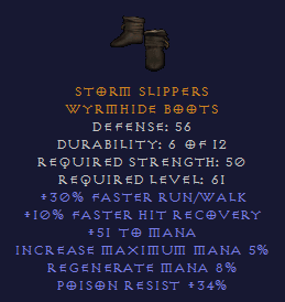 Storm Slippers Mana Boots