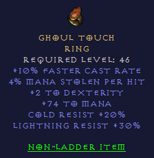 Ghoul Touch - FCR ML Mana LR CR