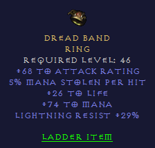 Death Band - ML Life Mana Light Res