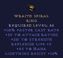 Wraith Spiral Ring