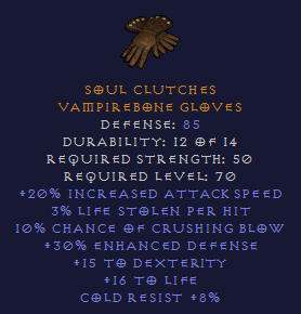 Soul Clutches - CB DEX Gloves