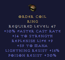 Order Coil Ring