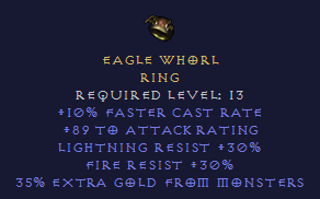 Eagle Whorl - Ring
