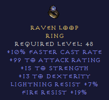 Raven Loop - Ring