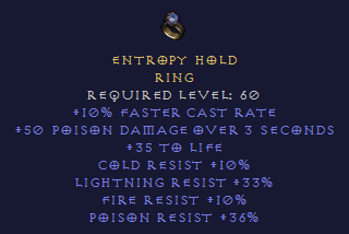 Entropy Hold Ring
