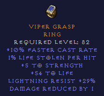 Viper Grasp - FCR STR 54 Life 29 LR - Ring