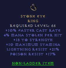 Stone Eye - FCR ML 18 Strength 21 LR 17 PR