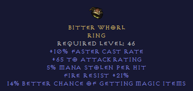 Bitter Whorl - FCR MF ML FR - Ring