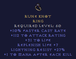 Rune Knot Ring