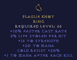 Plague Knot - FCR LL STR CR MAEK - Ring