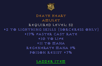 Death Heart - 2 Lightning 17% FCR