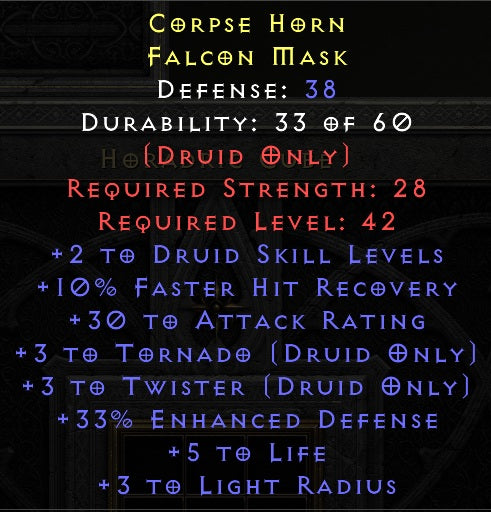 5 Tornado 5 Twister 10 FHR Pelt  - Ladder