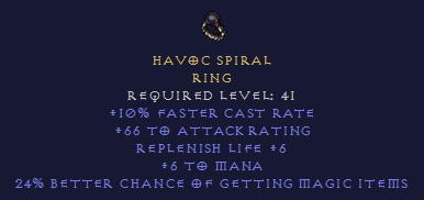 Havoc Spiral - FCR 24% MF - Ring