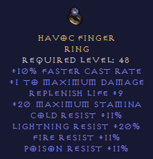 Havoc Finger Ring