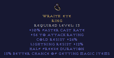 Wraith Eye - FCR CR LR MF - Ring