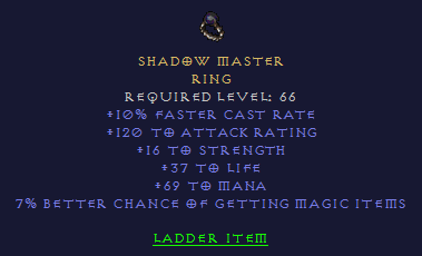 Shadow Master - BVC Ring