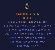 Blood Coil - Ring