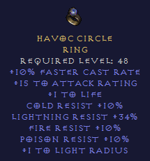 Havoc Circle Ring