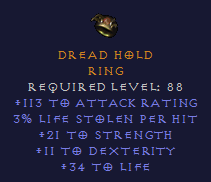 Death Hold - Melee Ring