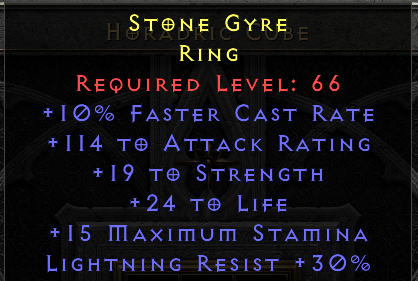 Stone Gyre - FCR STR Life LR - Ring